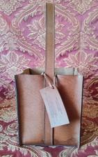 Porte bouteilles en cuir -