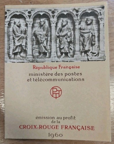 France carnet croix rouge 1960 - france,