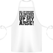 Vendez Mon Fusil De Chasse ? Tablier En Coton Pour Agriculteur 100% Biologique