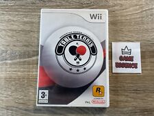 Table Tennis Nintendo Wii Sans