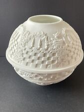 Limoges Porcelain Photophore Lithosphere Descolators Candle Musicians