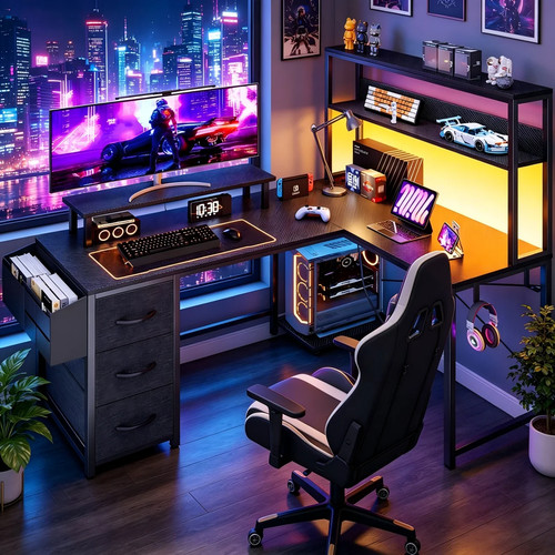 Bureau gaming led - gaming, 3