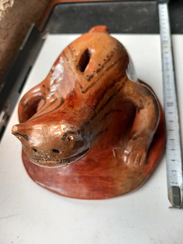 Grenouille poterie tirelire