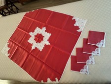 TRÈS JOLIE NAPPE à THÉ ou