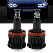 Ampoules H8 LED Angel Eyes Anneau Halo Blanc pour BMW E90 E91 LCI avec phare HID
