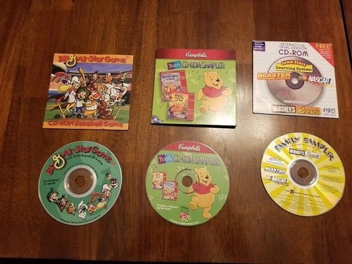 Disc computer game samplers - 3,
