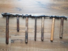 Lot ancien marteau carrossier garage outil garagiste boule ferblantier dinandier