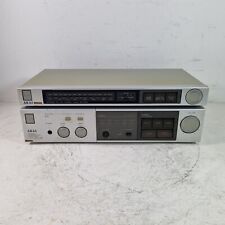Akai AM-A2 Vintage Audio Amplifier With AT-A1L FM/AM Tuner, Tested and Working 