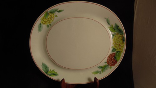 Plat ovale assiette - plat, /