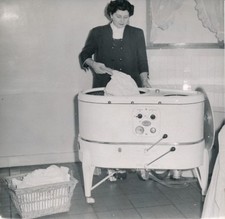 1950 washing machine - washing machine linen SAUTER - DIV 12084