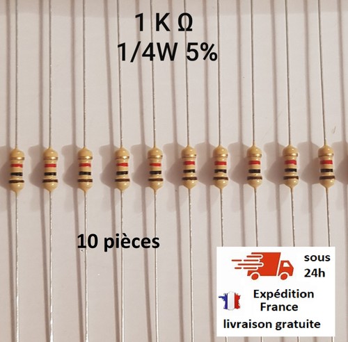Résistance 1kohm pièces - résistance,