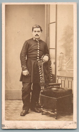Cdv 1870 militaire képi - képi, noté
