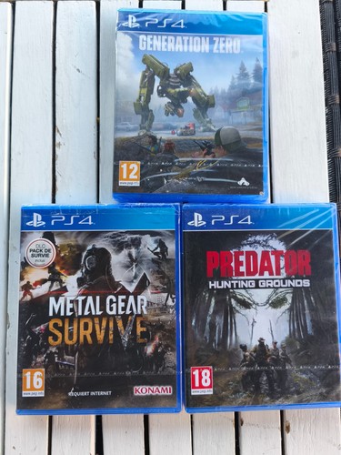 Lot jeux ps4 neufs - lot, sous