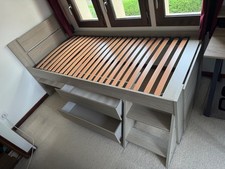 Lit enfant 90x200 PARISOT MEUBLES couleur chêne Pasadena