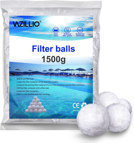 1500g boules filtre de - filtre,