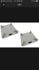 Global Truss 12" x 12" Aluminum Base Plate for F24 Square Truss [SQ-4137 F24]