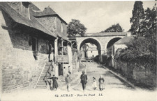 CPA Auray 56- Rue du pavé -