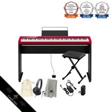 Piano numérique CASIO PX-S1100 Privia (PX-S1100RD) avec pédale et support de ...