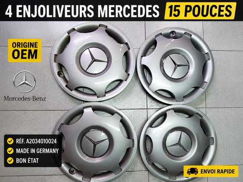 Enjoliveurs mercedes benz 15 - 4, mercedes-benz