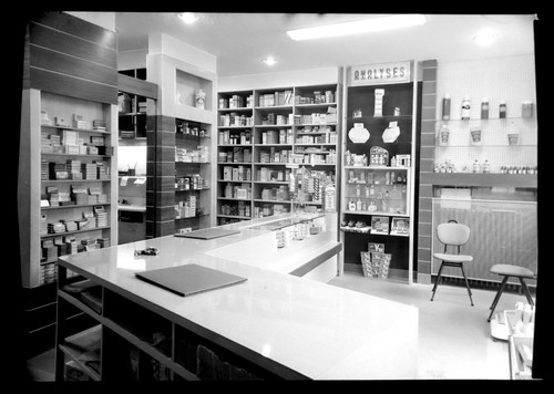 Pharmacy shop interior old - -,