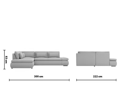 Canapé angle convertible - canapé, d'angle