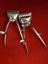 2 manual hair clippers, vintage, Alcoso Solingen/SGS.