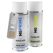 Peinture voiture Bombes aérosols pour Citroen EDJ Sable Dore Metallic