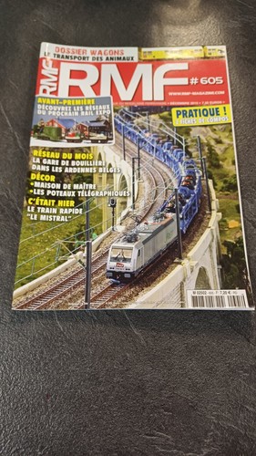 Sncf revue rmf numéro - rmf, 605