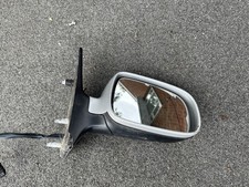 VW Polo 6N2 Driver Right Door MIRROR GENUINE silver electric heated