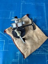 VINTAGE AIREX MASTEREEL SPINNING REEL NO 3 BACHE BROWN FISHING POUCH