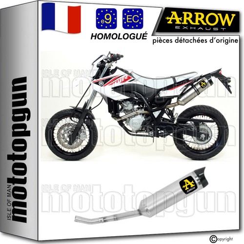 Arrow pot echappement - arrow, approuve