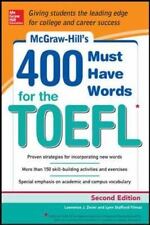 McGraw-Hill Education 400 Must-Have Words for the Toefl, 2nd Edition