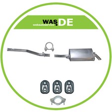 pot d'échappement silencieux arrière  pour Mercedes  C200 C220 CDI W203 S203
