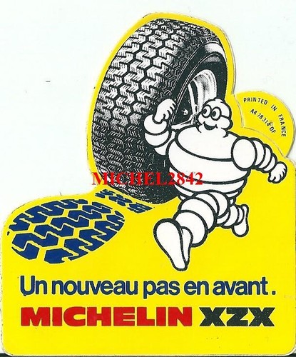 Autocollant sticker michelin - autocollant,