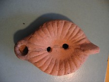 LAMPE A HUILE ROMAINE A DECOR