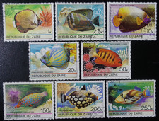 TIMBRES du CONGO BELGE - ZAIRE