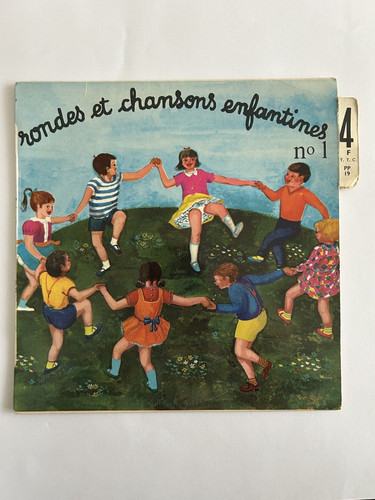 Disque rondes chansons - disque, et