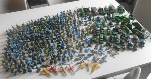 Lot anciens soldats divers - lot,