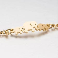 Bracelet chaine enfant acier