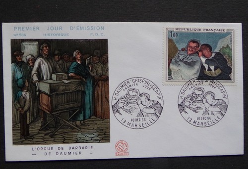 Enveloppe fdc orgue - enveloppe,