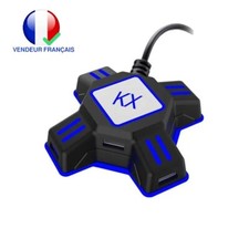 Adaptateur PS4 PS3 Xbox One Switch Compatible Clavier Souris USB Plug And Play