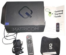 Matricom G-box Q Quad 2GB/16GG/4K Android TV Box New In Open Box