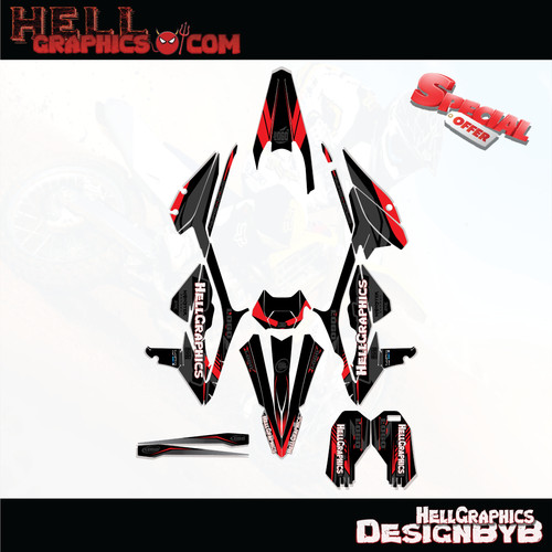 Graphic kits for beta - beta, 125