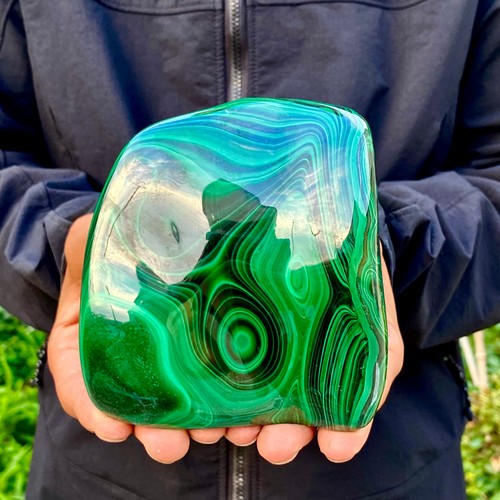9lb natural glossy malachite - glossy,