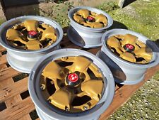 ORIGINAL 13 X 6 FIAT ABARTH AUTOBIANCHI 850 A112 DECOMPOSABLE DROP WHEELS 