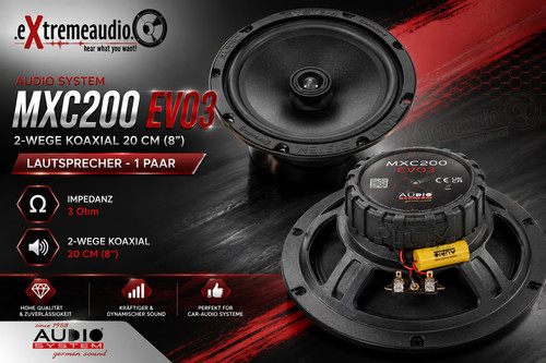 Système audio mxc - evo, 3