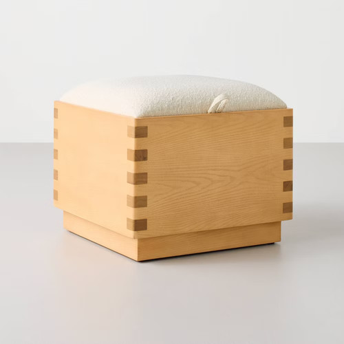 Storage ottoman dovetail - storage,