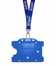 Bleu Staff Identité Cou