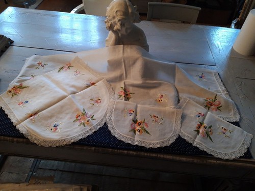 Linge vintage chemin de - vintage,
