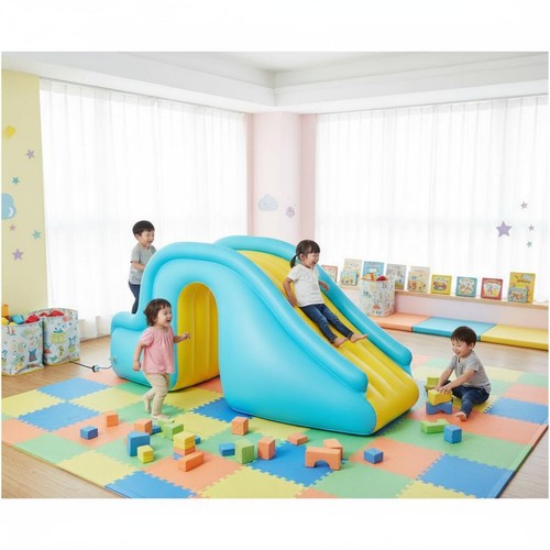 Toboggan gonflable stable - toboggan,